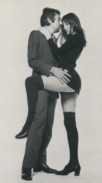 Adaslaw - Jane Birkin and Serge Gainsbourg.

#ladnapani #vintage #SergeGainsbourg