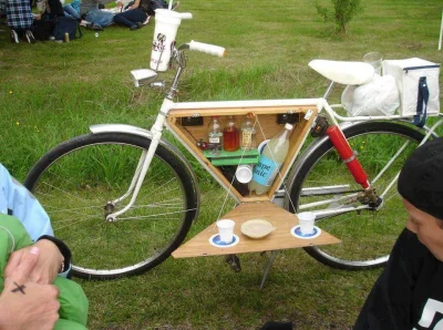 Bezsprzecznie - Ciekawy pomysł - rower piknikowy ( ͡° ͜ʖ ͡°)

#rower #ciekawostki #...