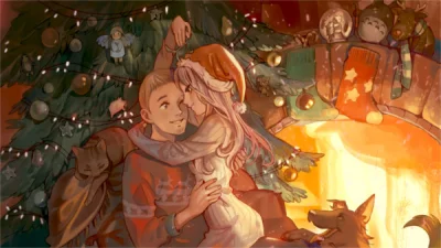 J.....e - Oryginalny rozmiar: https://vikivaki.art/index.php/2019/12/20/mistletoe/
T...