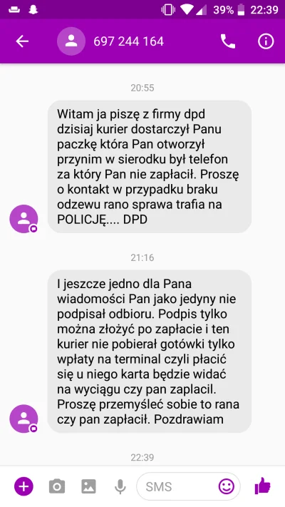 adameqq - Dzisiaj odebrałem paczke od DPD, w której był telefon naprawiony przez serw...