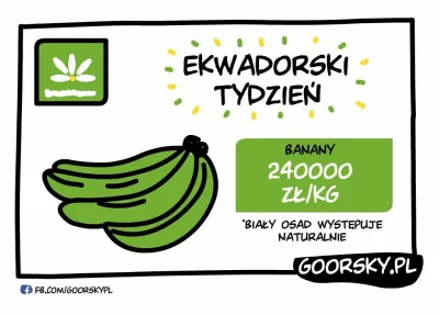 goorskypl - Promocja ;) #goorsky #banany #kokaina