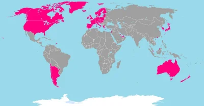 johanlaidoner - Chile i Argentyna to jedyne kraje Ameryki Południowej zaliczane do gr...