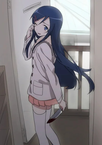 z.....s - #randomanimeshit #oreimo #ayase #yandere 

#gyakutsubasa 

Może to z tego p...