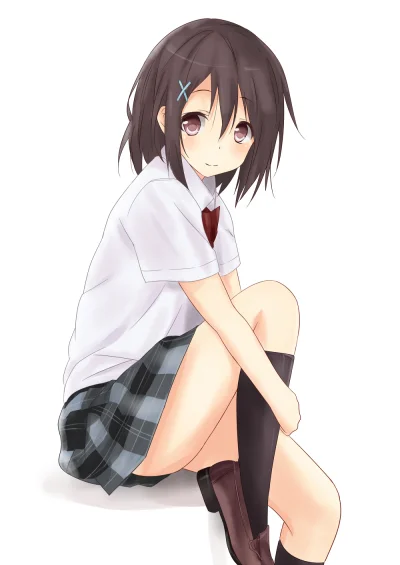 Azur88 - #randomanimeshit #anime #originalcharacter #saku #schoolgirl #podkolanowkian...