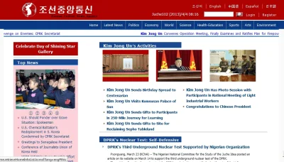 S.....m - Z ciekawości wszedłem sobie dziś na stronę północnokoreańskiej agencji pras...