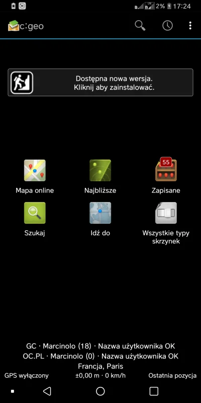 Czarodziej_ - @antros: oki teraz rozumiem ale jak połączyłem konto z grocaching to od...