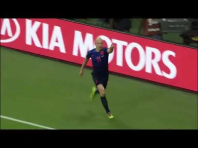 KYK_ - @anoysath: Tego gola, jak i wszystkie z meczu warto obejrzeć z holenderskimi k...