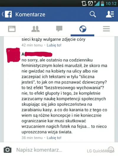 K.....a - jak skisłam z #logikarozowychpaskow 

dyskusja nt stronki na fejsie "najsek...