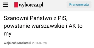 w.....s - Gazeta Wyborcza najpierw przez lata próbowała dowieść, że patriotyzm to ras...