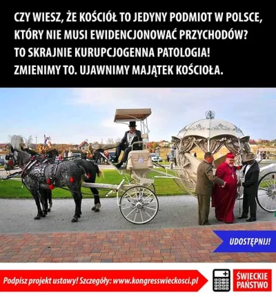 s.....0 - #swieckiepanstwo #kongresswieckosci #religia #pieniadze #polityka #tylkonie...