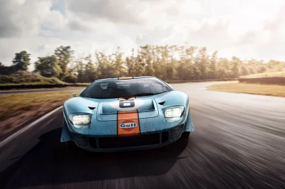 Dziekan5 - Ford GT40 - wbrew pozorom to nie zdjęcie, a obrazek wygenerowany komputero...