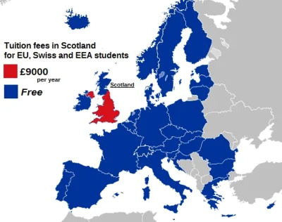 InformacjaNieprawdziwaCCCLVIII - Ile wynoszą opłaty za studia w Szkocji dla studentów...