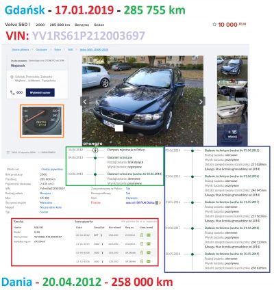powypadkowevin - Volvo S60 2.4 2000r. 
VIN: YV1RS61P212003697

20.04.2012 - 258 00...