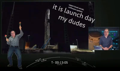 L.....m - Do trzech razy sztuka.
4:30 - Ustawić budziki.
#spacex #spacexmasterrace ...