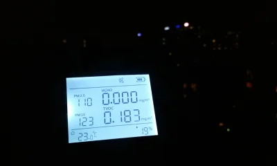 ChieftainY2k - #smog Kraków, za oknem dzisiaj wieczorem powietrze o zmysłowym zapachu...