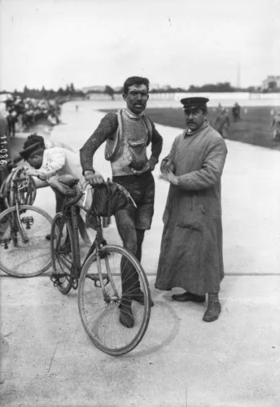 siwymaka - Zwycięzca jednego z etapów Tour de France, Ernesto Azzini - 31.07.1910 rok...