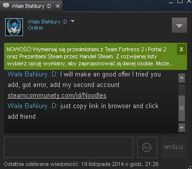 T.....N - Czyżby to jakiś polski informatyk wymyślił tego scamera na steam :D? Patrzc...