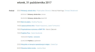 Cedrik - Polecam dzisiaj słuchać RMF FM po 23:00, wedle ramówki będzie dziś trochę o ...