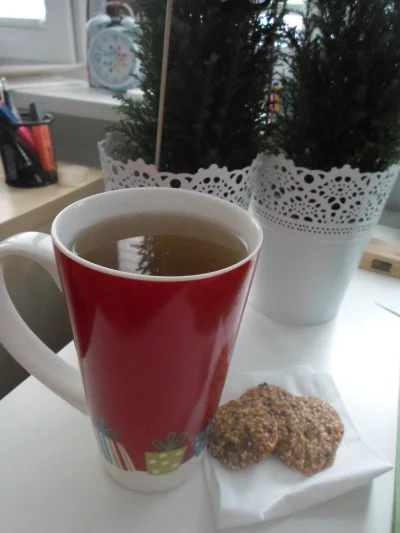 Shagga - Pyszna #herbata w moim nowym mikołajkowym kubku. Przypominam wam o możliwośc...
