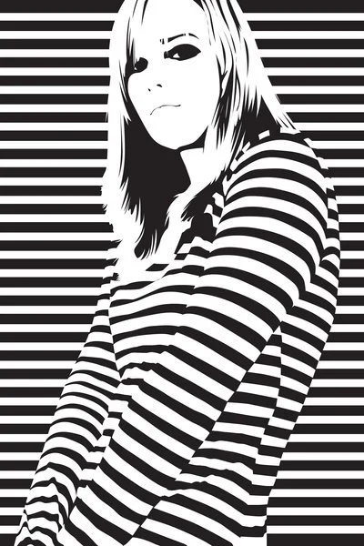 LostHighway - #ladnapani ? #black #white #stripes