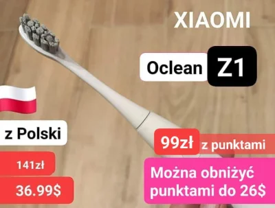 sebekss - ❗Okazja dla posiadaczy punktów GB ❗( ͡° ͜ʖ ͡°)
Szczoteczka soniczna Xiaomi...