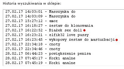 worldoferotic_pl - Kolejny dzień sprawdzania, jakie hasła wpisują klienci na naszej s...