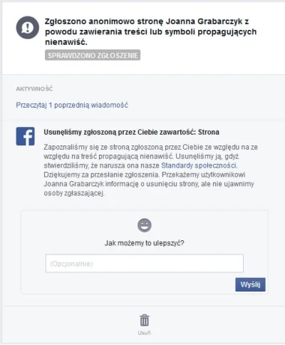 t.....o - Panienka zrobiła sobie nową stronkę na FB. Ale to już przeszłość. Niestety ...