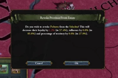 Kejarz - Czemu odbieranie prowincji nie zmniejsza ich wpływów?
#eu4