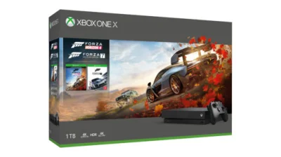 GamesHuntPL - Xbox One X + Forza Horizon 4 + Forza Motorsport 7 za 1575 zł z wysyłką....