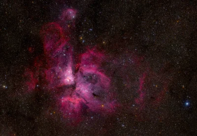 namrab - Mgławica emisyjna w Kilu (Carina), po M42 w Orionie jest to drugi najjaśniej...
