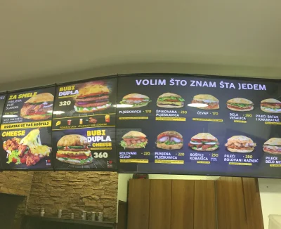Gniewek89 - Pozdrawiam z Serbi opychając sie ichnimi burgerami (pljeskavica) po 8zl.....