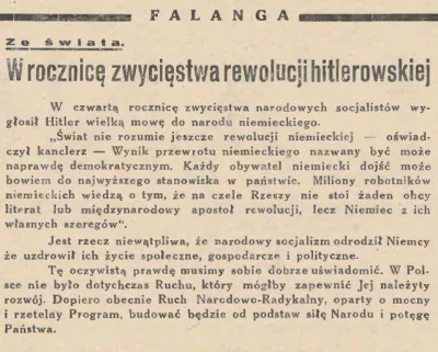 adam2a - @adam2a: Przypomina się Falanga popierająca Hitlera bo Żydom daje popalić. T...