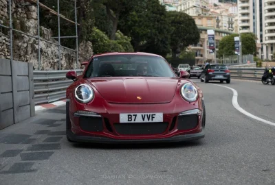 Agenda - Porsche 991 GT3 RS w kolorze Arena red (｡◕‿◕｡)
#porsche #samochody #carbone...