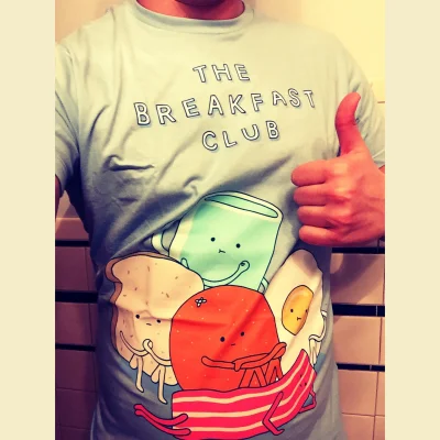 anonim1133 - Bo śniadanie to najważniejszy posiłek dnia!
#sniadanie #koszulka
adekw...