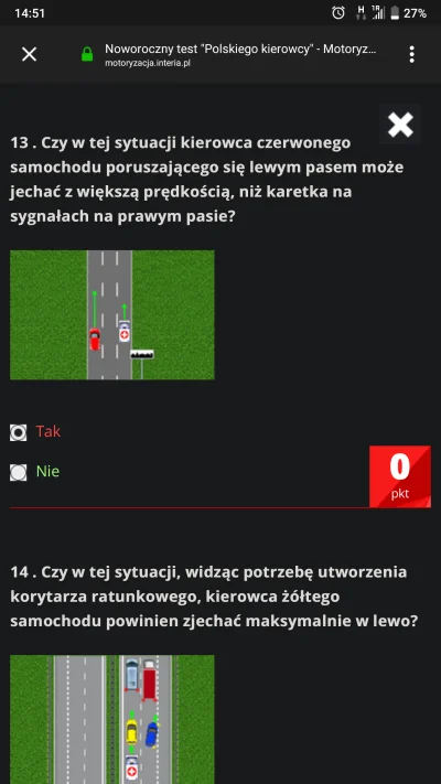 nandrolone - Że niby nie mogę nawet jak karetka jedzie 30kmh na sygnale?