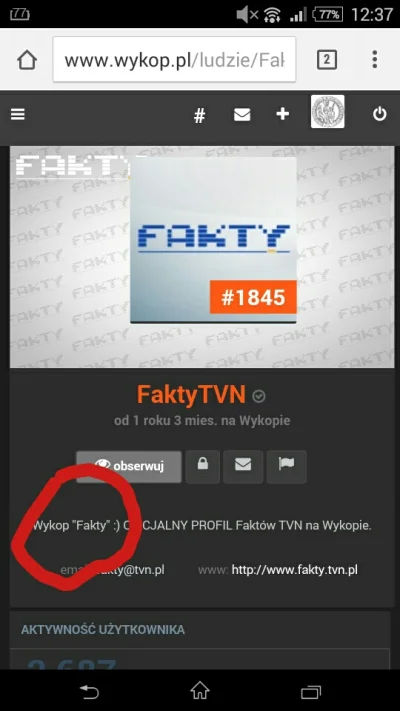 NapoleonV - "Fakty" xD 
Pierwszy raz napisaliście prawdę @FaktyTVN: 
Jakie to uczucie...