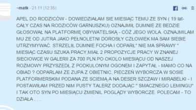 pesymista53 - Tresura małoletniego Leminga przed udziałem w wyborach