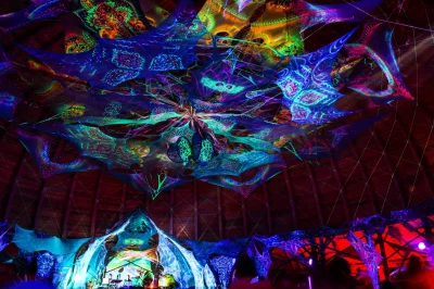 szaksz743 - Lepsza węgierska Ozora, światowej klasy festiwal psychodeliczny. Na zdjęc...