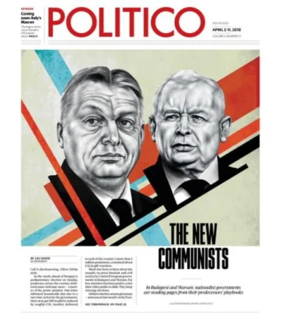 lakukaracza_ - Magazyn "POLITICO" w najnowszym numerze na okładce opublikował artykuł...
