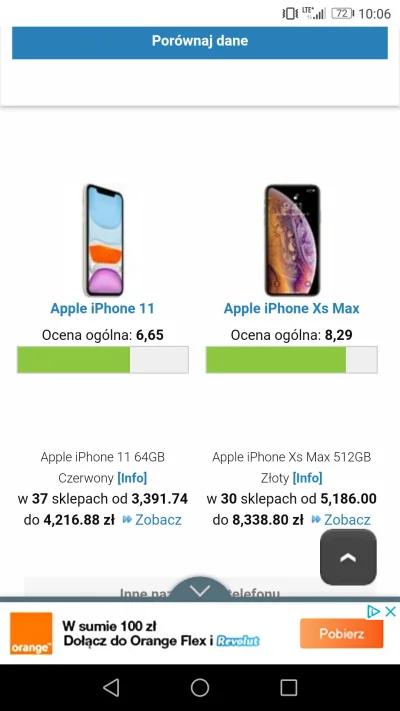 antylopka - Miraski, potrzebuję porady, który #iphone jest lepszy. Kwestia ceny: #iph...