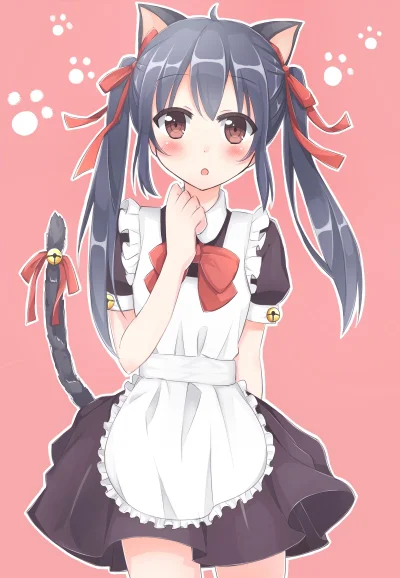 LlamaRzr - #randomanimeshit #keion #azusanakano #nekomimi #kemonomimi #maid