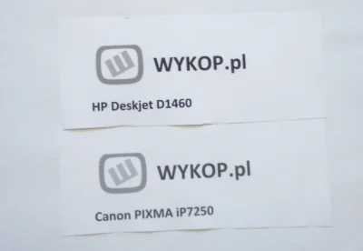 ziomekg - Porównanie wydruku ze starej drukarki HP Deskjet D1460 i nowej ostatnio kup...