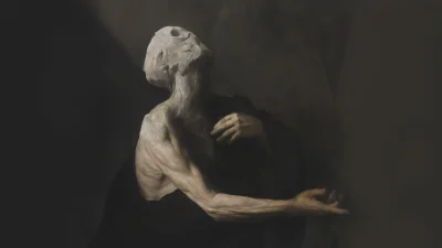 mull - Nicola Samori - L'Occhio Occidentale, 2013 r., olej na blasze miedzianej 
Pra...