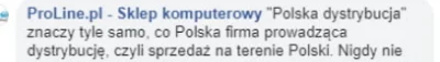 powsinogaszszlaja - > "Polska dystrybucja" według Proline.pl

To jest oszustwo.