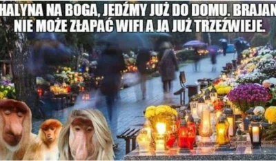 J.....u - #heheszki #humorobrazkowy #wszystkichswietych #swietozmarlych