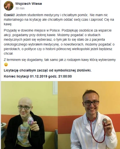 p.....e - Cześć! Jeżeli ktoś chciałbym pomóc Alexowi to chętnie zaproszę Cię na kawę....