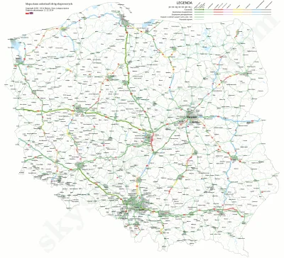 88mph - Jak zawsze najbardziej aktualne mapy z #ssc,

Mapa postępu budowy dróg w Pols...