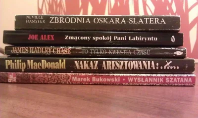 wawrzyn1313 - Jak na razie mam na wymianę 5 książek:

1. N. Hamster "Zbrodnia Oskara ...