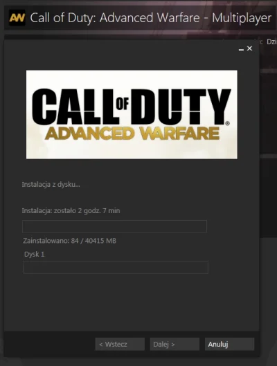 Wojtex28 - @Zioman: Jeszcze lepiej się czuję, widząc ile czasu zabierze mi instalacja...